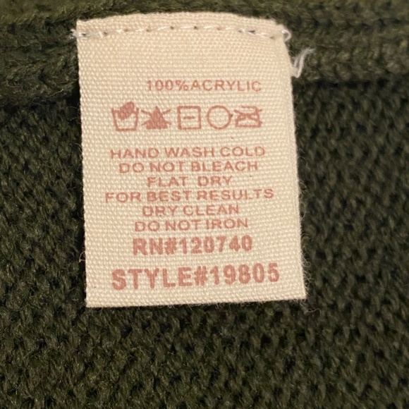 Mystree Olive Green Sweater Dress - Picture 5 of 7